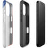Czech Republic Flag Distressed iPhone 16 Pro Max Impact Case